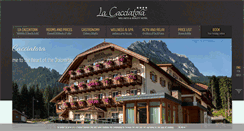Desktop Screenshot of lacacciatora.it